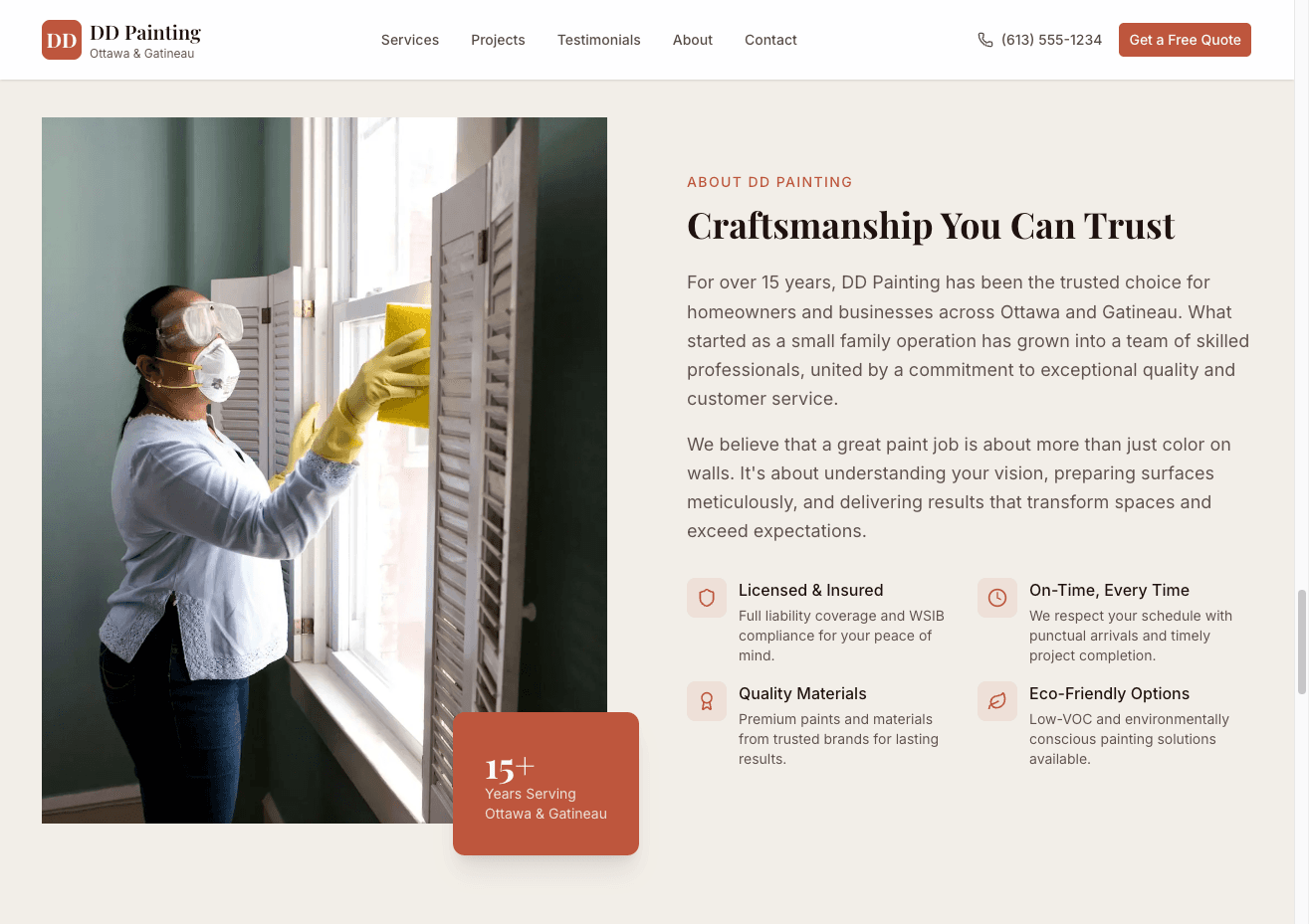 What We Built Into The Page