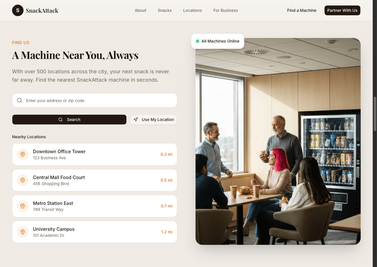 What We Built Into The Page