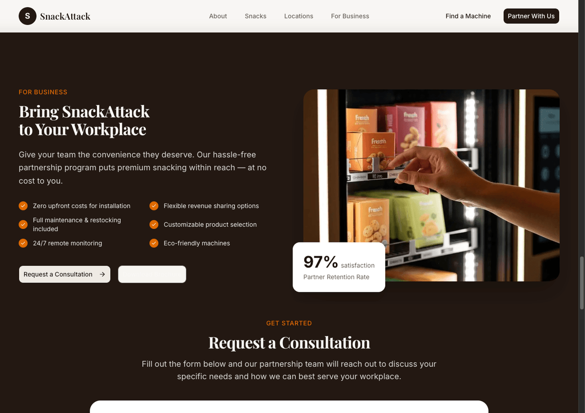 What We Built Into The Page